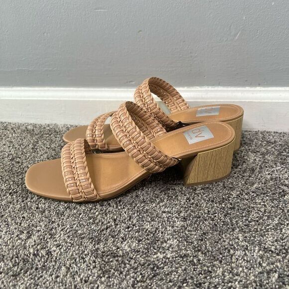 Sz 10 DV Dolce Vita Tan Santana Open Toe Sandals NWT $78 MSRP - Picture 3 of 12